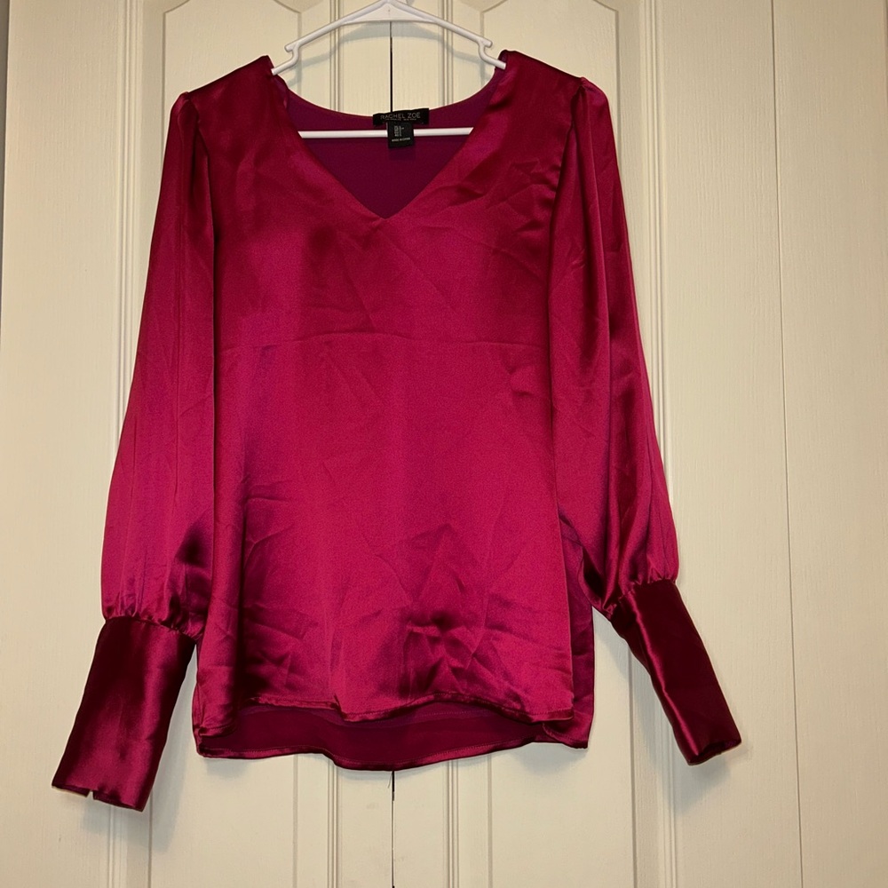Rachel Zoe Hot Pink Blouse